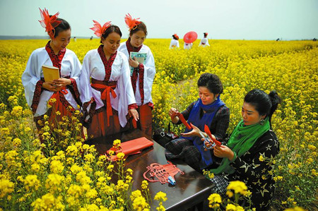 第二届“醉美旬邑·春韵花海”旅游节隆重启动(1)