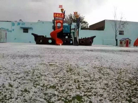 4月27日渭北七县市遭受特大冰雹袭击(2)