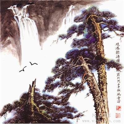 梅兰竹菊、国风神韵——实力派画家丁风雷(5)