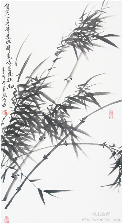 梅兰竹菊、国风神韵——实力派画家丁风雷(8)