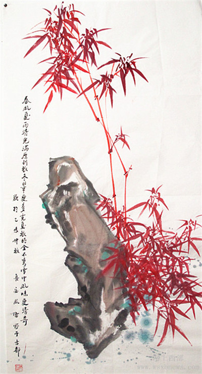 梅兰竹菊、国风神韵——实力派画家丁风雷(9)