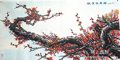 梅兰竹菊、国风神韵——实力派画家丁风雷(2)