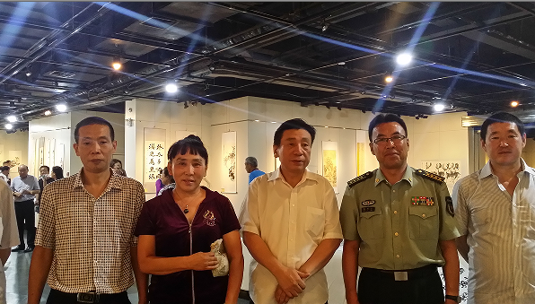 赵群力出席“京城百名书画家水墨大同”活动(4)