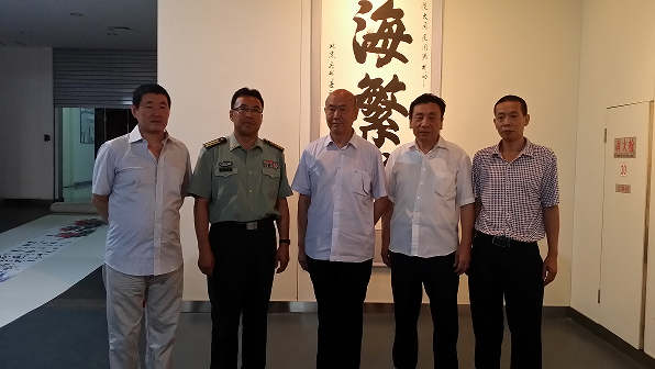 赵群力出席“京城百名书画家水墨大同”活动(5)