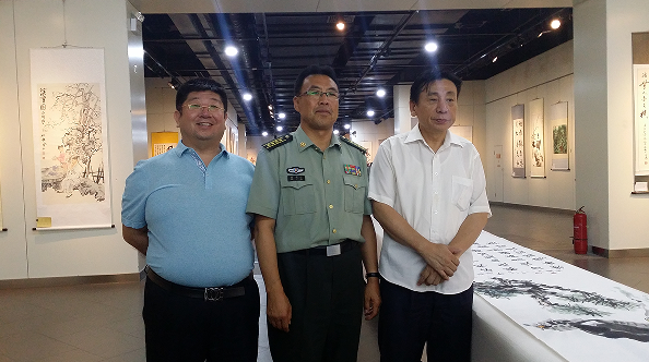 赵群力出席“京城百名书画家水墨大同”活动(9)