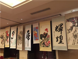 陕西书画名家作品交流展成功举办(18)