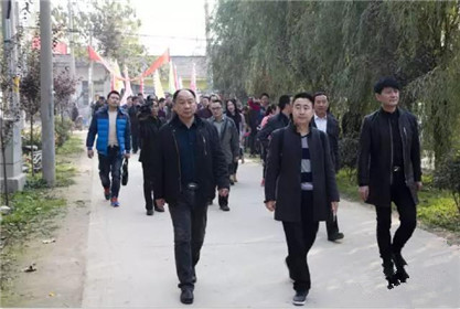 陕西孟氏宗亲探亲会暨孟家班巡演---走进陕西兴(1)