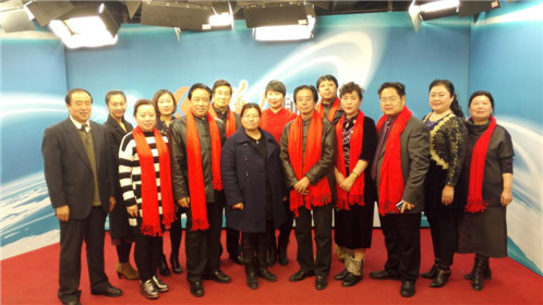 中国炎黄画院应邀参加《华人频道》(3)