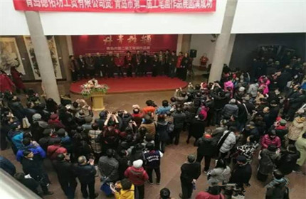 “丹青雅韵”青岛第二届工笔画作品展隆重开幕(3)