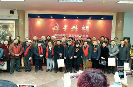 “丹青雅韵”青岛第二届工笔画作品展隆重开幕(7)