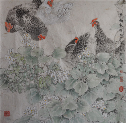 最具收藏潜力的画家---蓝亚福(8)