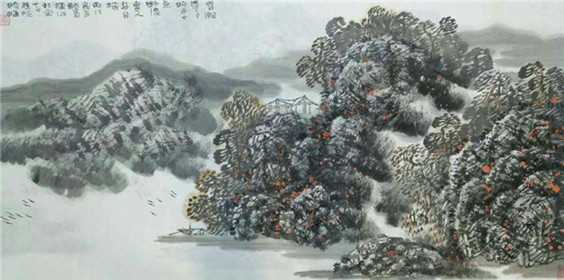 山高水长-宋晓峰个人国画作品展在西安开幕(3)