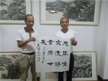 山高水长-宋晓峰个人国画作品展在西安开幕(11)