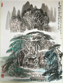 高逸脱尘大气象—国画名家张松涛作品欣赏(5)