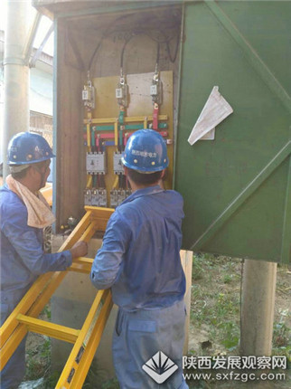 华州电力：在炎酷中“烤验”坚守(3)