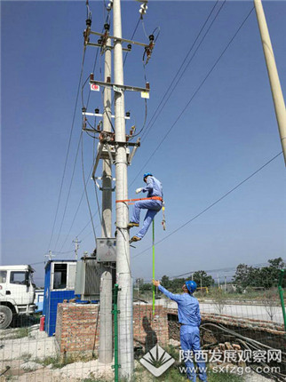 华州电力：在炎酷中“烤验”坚守(4)