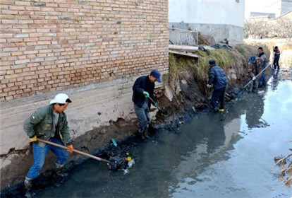 甘肃省甘谷县渭济渠的尴尬(2)