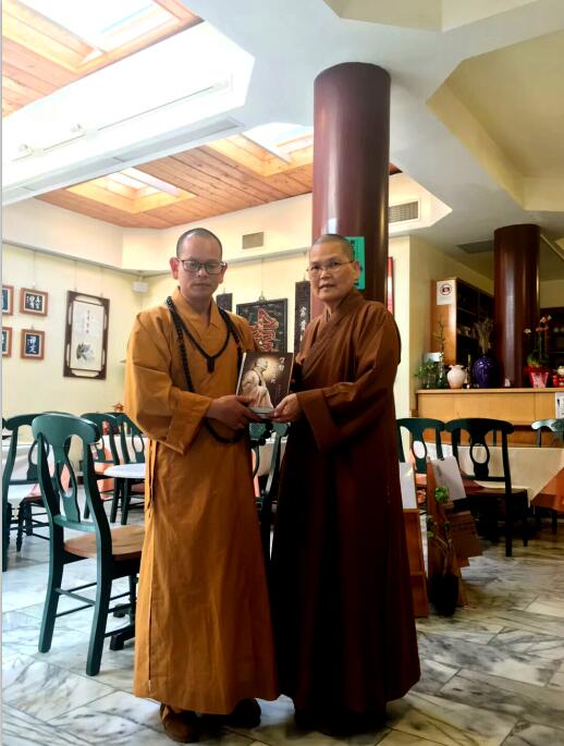 六祖禅院释衍梅住持访问美国万佛圣城和佛光山西来寺(16)