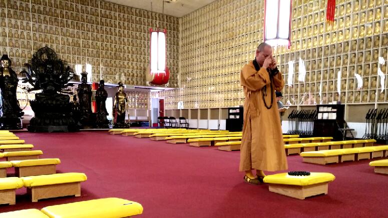 六祖禅院释衍梅住持访问美国万佛圣城和佛光山西来寺(9)