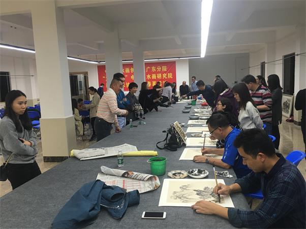 “龙脉精神”中国山水画研究院、中国山水画创作院广东分院、勒流美术协会戊戌春茗活动