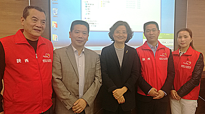 陕西省爱国主义志愿者协会参加学习两会精神宣讲报告会(6)