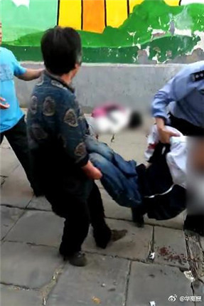 【突发】陕西榆林市米脂县刚刚发生恶性砍学生事件！(图2)