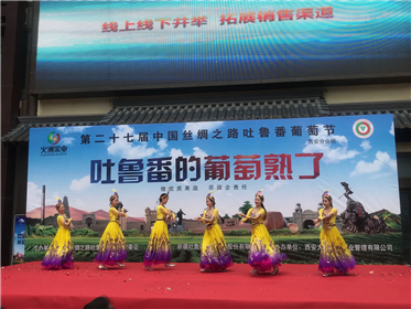 第二十七届中国丝绸之路新疆吐鲁番葡萄节在西安成功举办(图1)