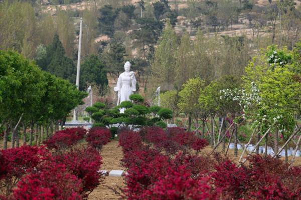 “春醒•忆老家”2018全国百家网络媒体走进德云山风情植物园