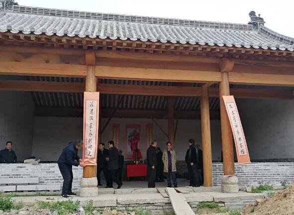 正在修复中的郭氏祠堂