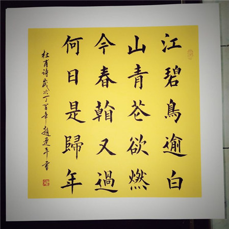 赵连平书法作品赏析(8)