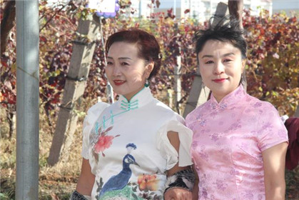 汉诺庄园葡萄红叶长廊美景醉游人(5)