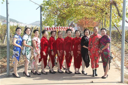 汉诺庄园葡萄红叶长廊美景醉游人(15)