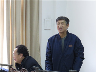 西安雄鹰劲旅国防教育基地书画研究院进行书画交流活动(2)