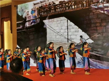 山东新文小舞星荣登人民大会堂汇演《梦起运河》(5)