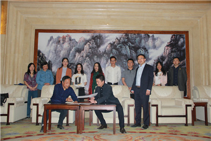 英国陕西商会渭南企业参访促合作(5)