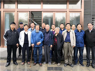 陕西书画艺术名人走进陕西省应急管理厅开展文化交流活动(1)