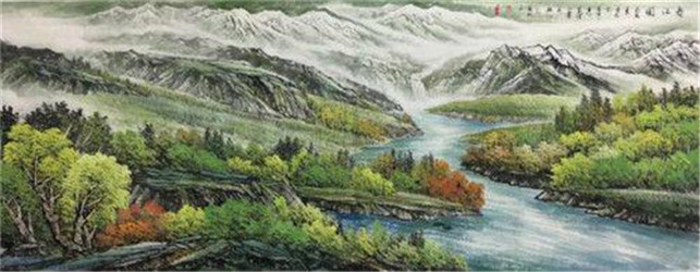 张照玉山水画作品欣赏(2)