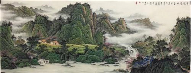 张照玉山水画作品欣赏(3)