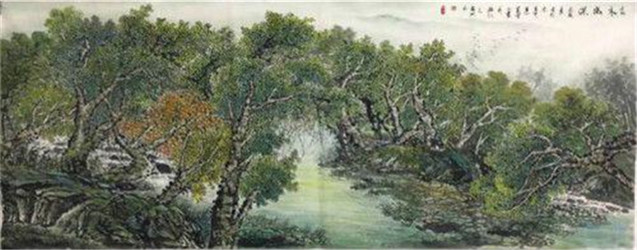 张照玉山水画作品欣赏(4)