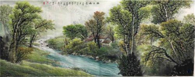 张照玉山水画作品欣赏(6)