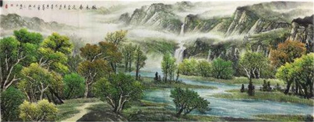 张照玉山水画作品欣赏(7)