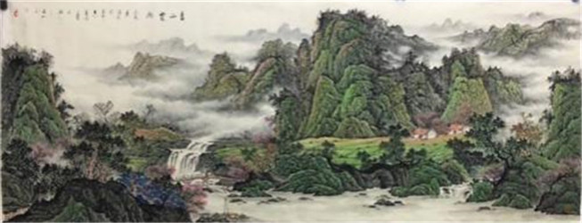 张照玉山水画作品欣赏(8)