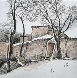 书画家张泽中的绵绵黄土情(3)