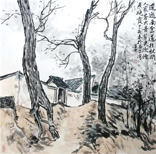 书画家张泽中的绵绵黄土情(5)