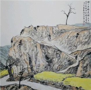 书画家张泽中的绵绵黄土情(11)