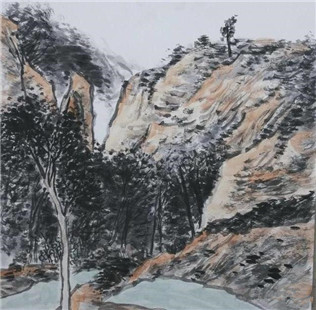 书画家张泽中的绵绵黄土情(13)