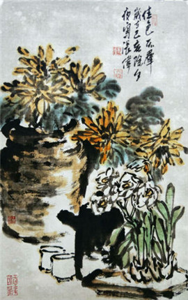 张伟花鸟画作品欣赏(2)