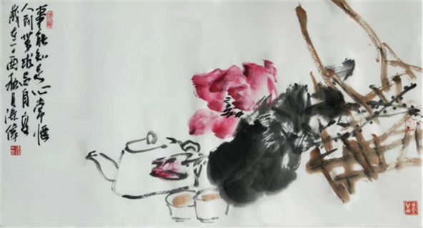 张伟花鸟画作品欣赏(10)
