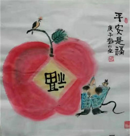 妙绘群“福”(鼠)迎庚子 邓仁全鼠画欣赏(4)