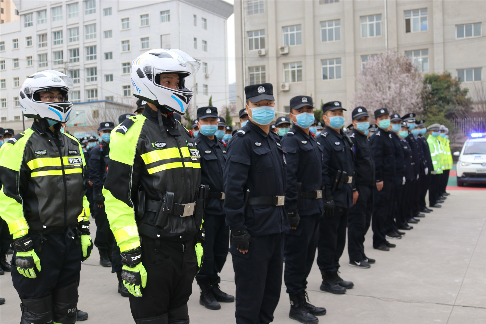 甘肃甘谷:公安全警大练兵2020年春训工作正式启动(图4)